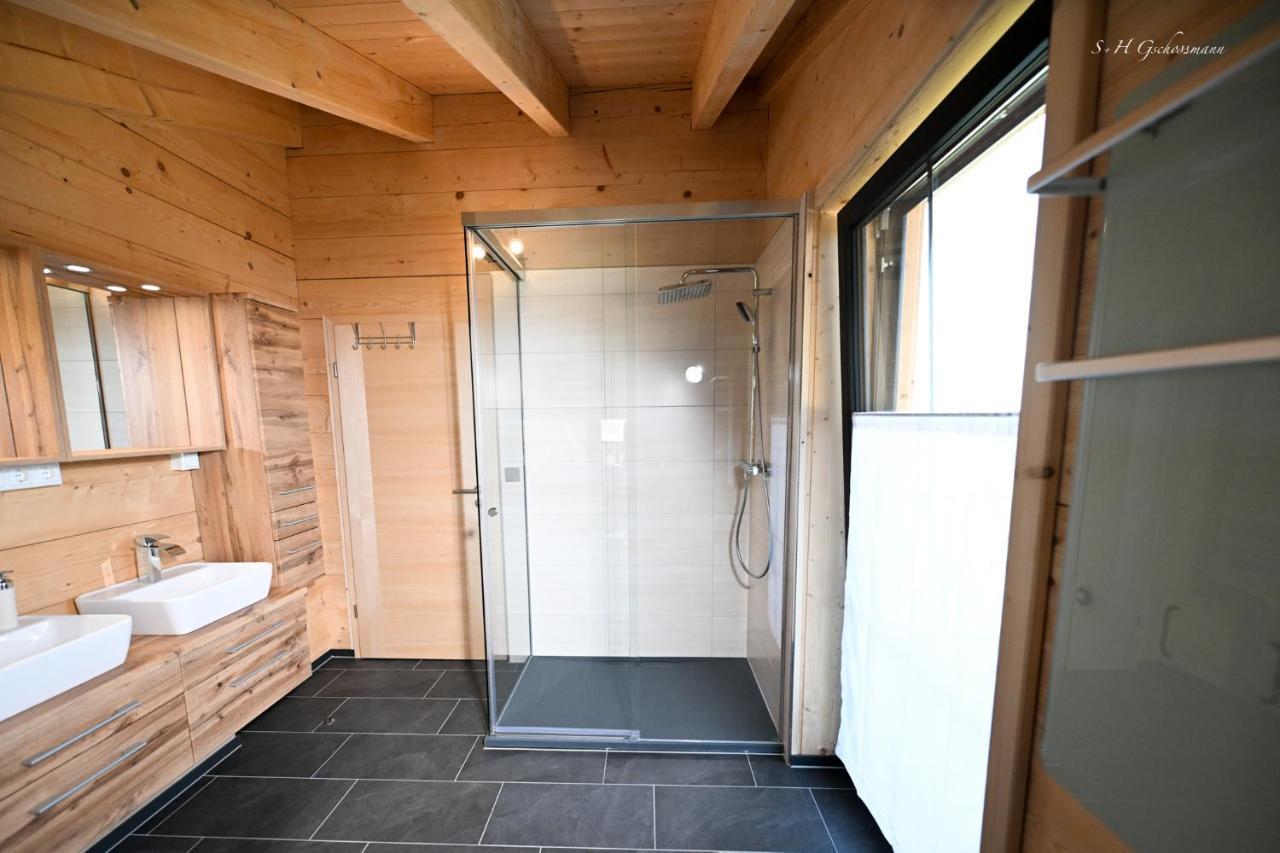 Holzwies Chalets Unterneukirchen Exteriör bild