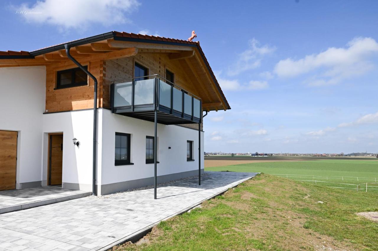 Holzwies Chalets Unterneukirchen Exteriör bild